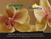 Tablet Screenshot of gamberoni.com